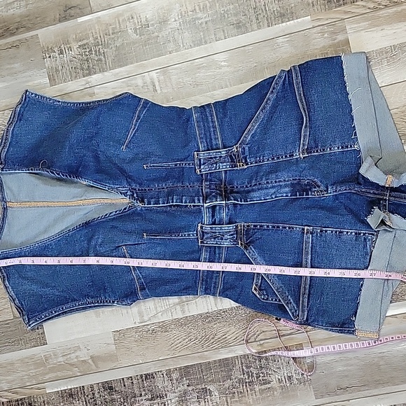 Free People x REVOLVE CRVY Lolita Playsuit in Indigo Size 4 - Picture 8 of 8